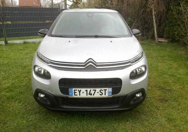 Citroen C3 cena 29900 przebieg: 147000, rok produkcji 2018 z Góra małe 46